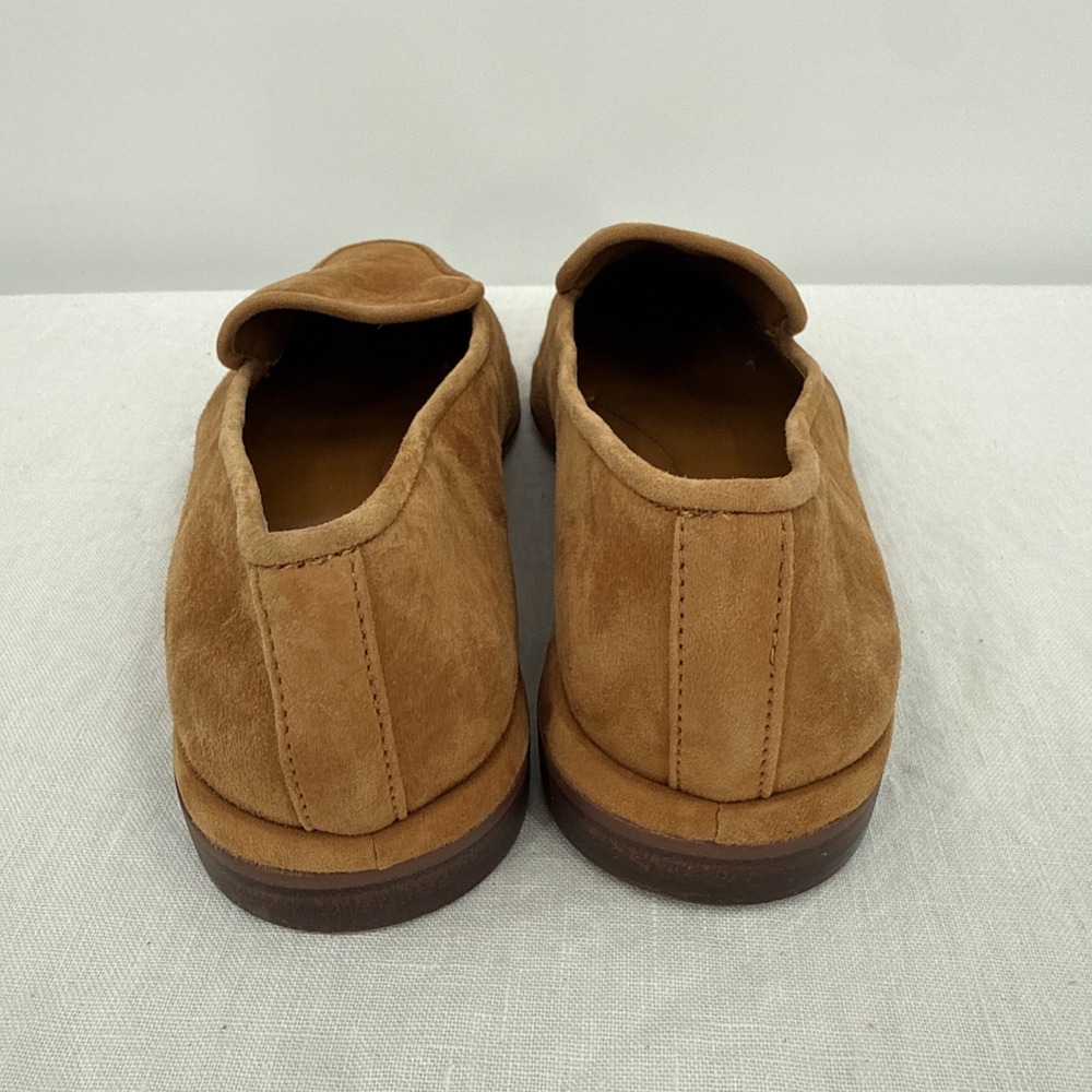 Vince Camuto Womens Brown Drananda Suede Leather Loafers Size 5.5/36 Classic - Picture 4 of 8